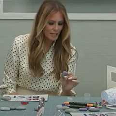 BEAUTIFUL! First Lady Melania Trump Began Celebrating Independence Day Weekend by Visiting..