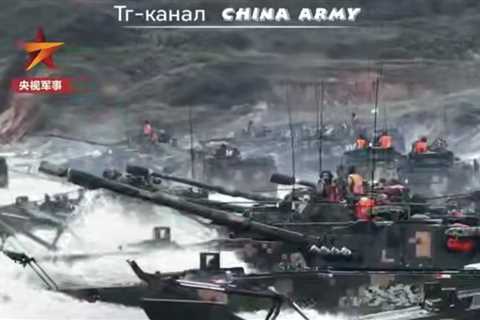 China Threatens: PLA Holds Live-Fire Amphibious Drills Across the Strait from Taiwan – VIDEO