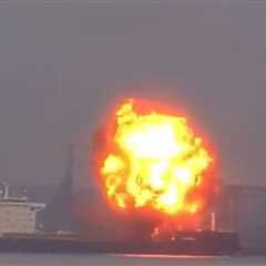 Ship Explosion Near Baltimore’s Key Bridge