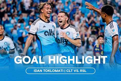 GOAL! Idan Toklomati Puts a Defender on a Poster | Charlotte FC vs. Real Salt Lake