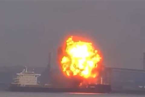 Ship Explosion Near Baltimore’s Key Bridge
