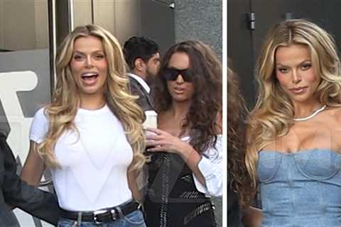 Brooks Nader Changes Out of Boob-Baring Minidress for ‘GMA’