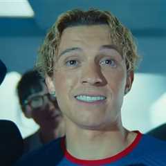 Blonde Curly Hair: Tom Holland Stuns in LEGO Short Film