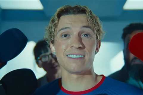 Blonde Curly Hair: Tom Holland Stuns in LEGO Short Film