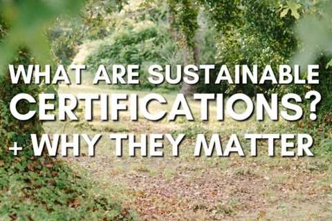 The Ultimate Guide to Sustainable Certifications: What Labels Like Fair Trade, GOTS & B Corp..