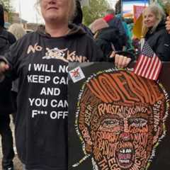 No Kings Rally Signage