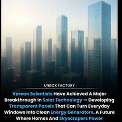 Transparent Solar PV