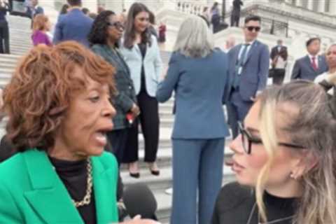 Maxine Waters Gets TESTY When Asked if Democrats Are Shutting Down Government Over Healthcare for..
