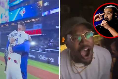 Toronto Blue Jays Clinch World Series, Drake Celebrates Wildly
