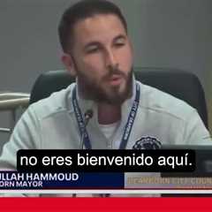 Michigan Mayor Abdullah Hammoud calls anyone who criticizes Hezbollah terrorists an Islamophobe