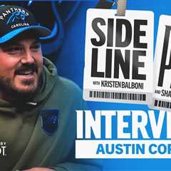 Sideline Pass Interviews: Austin Corbett | Carolina Panthers