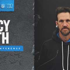 Tracy Smith talks new additions to special teams in Week 15 | Carolina Panthers