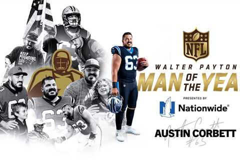 Austin Corbett is the Carolina Panthers 2025 Walter Payton Man of the Year Club Winner! | #WPMOY