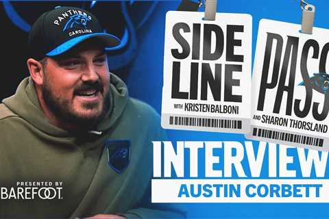 Sideline Pass Interviews: Austin Corbett | Carolina Panthers