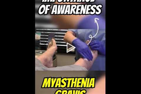Importance of Awareness for Myasthenia Gravis | Myasthenia Gravis: What You Should Know 💡