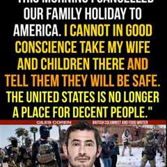 How Is U.S. Insanity Affecting Tourism?