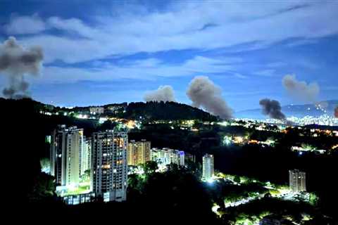 BREAKING: Huge Explosions Heard Across Caracas, Venezuela (VIDEOS)