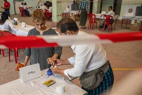 No Surprise: Burma Army Leads Stilted Elections