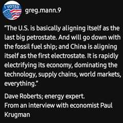 Handing Over Energy Dominance to China