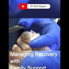 Elderly Patient Shares Scary Accident Story During Toenail Care