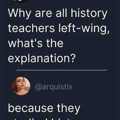 Why History Professors Are Liberals