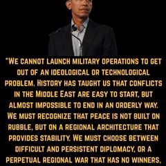 Obama on the Middle East